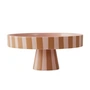 OYOY - Toppu Tray, Ø 20 x H 9 cm, pink / caramel