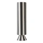 OYOY - Toppu Vase, Ø 8.5 x H 31 cm, black / white