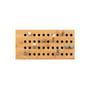 We Do Wood - Scoreboard Coat rack small, horizontal, bamboo nature