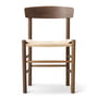 Fredericia - J39 Mogensen Chair, walnut lacquered / cord weave nature