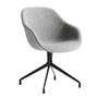 HAY - About A Chair AAC 121 , aluminum powder-coated black / Flamiber grey C8