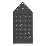 Ferm Living - House advent calendar, wide / dark green