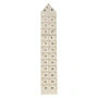 Ferm Living - House advent calendar, narrow / sand