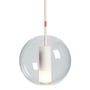 NUD Collection - Moon Pendant lamp 150, clear / Whipped Cream (TT-01A)