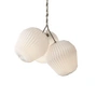 Le klint - Pendant lamp "the bouquet" m, white (set of 3)
