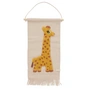 Oyoy - Children's tapestry with animal motif, giraffe / rose