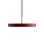 Umage - Asteria Mini LED pendant light, brass / ruby red