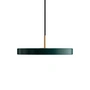 Umage - Asteria Mini LED pendant light, brass / forest