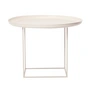 Norr11 - Duke Coffee table, h 45 x Ø 70 cm, antique white