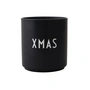 Design Letters - AJ Favourite Porcelain mug, Xmas / black