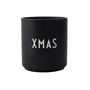 Design Letters - AJ Favourite Porcelain mug, Xmas / black