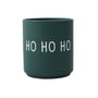 Design Letters - AJ Favourite Porcelain mug, Ho Ho Ho / green