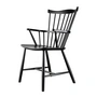 FDB Møbler - J52B Armchair, black beech
