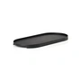 Zone Denmark - Singles Metal tray oval, 16 x 35 cm, black