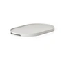 Zone Denmark - Singles Metal tray oval, 35 x 23 cm, warm grey