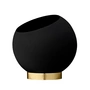 AYTM - Globe flower pot, Ø 17 x H 15.4 cm, black