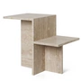 Ferm Living - Distinct Side table, travertine stone
