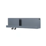 Muuto - Folded shelves 63 x 16.5 cm, blue-grey