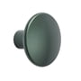 Muuto - Wall hook " The Dots Metal " single medium, dark green