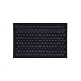 tica copenhagen - Dot Doormat 40 x 60 cm, black / gray