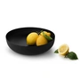 Alessi - Bowl, ø 29 x h 7,5 cm, black with relief decoration
