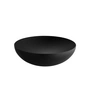 Alessi - Double-walled bowl, ø 25 x h 7.3 cm, black with relief decoration