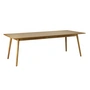 FDB Møbler - C35C Dining table, 95 x 220 cm, matt lacquered oak