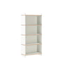 Tojo - multiple shelves, fourfold basic module, white