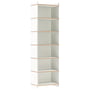 Tojo - multiple shelves, six-fold basic module, white