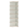 Tojo - multiple shelves, sixfold add-on module, white
