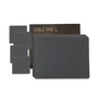 Lind DNA - Gift set Square L , Nupo anthracite (4 placemats + 4 glass coasters)