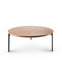 Eva Solo - Savoye Coffee table, Ø 90 x H 35 cm, natural oak / black