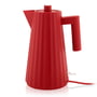 Alessi - Plissé kettle 1,7 l, red