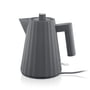 Alessi - Plissé kettle 1 l, grey