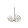 Design house stockholm - Shadow candle holder, white