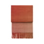 Elvang - Horizon Blanket, 130 x 200 cm, pompeian red / terracotta