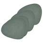 Lind DNA - Place mat Curve L, Hippo pastel green (set of 4)
