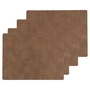 Lind DNA - Placemat Square L , 35 x 45 cm, Nupo nature (set of 4)