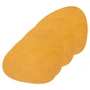 Lind DNA - Place mat Curve L, Nupo burned curry (set of 4)