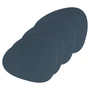 Lind DNA - Place mat Curve L, Nupo dark blue (set of 4)