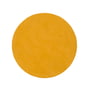 myfelt - Klara felt carpet ø 120 cm, mustard yellow