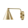 House doctor - Game wall lamp l 30 cm, brass