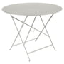 Fermob - Bistro Folding table, round, Ø 96 cm, clay gray