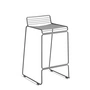 HAY - Hee Bar stool low, asphalt gray