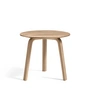 HAY - Bella Side table Ø 45 cm / H 39 cm, matt lacquered oak