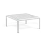 Nardi - Garden komodo table 70 x 70 cm, glass / white