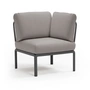 Nardi - Komodo Modular sofa corner element, anthracite / gray