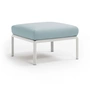 Nardi - Komodo pouf, white / ice blue