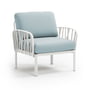 Nardi - Komodo Poltrona armchair, white / ice blue