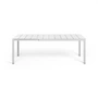 Nardi - Rio Alu Extending table 140, white